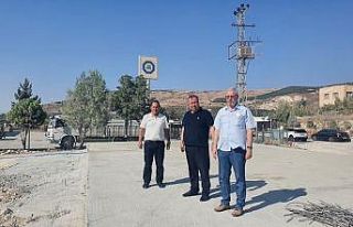 Katı Atık transfer istasyonu inşaatı devam ediyor