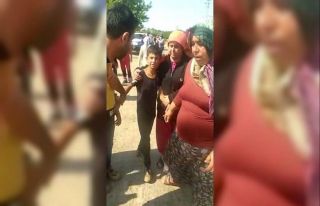 Kaybolan kardeşlerin ailelerine kavuşma anı kamerada