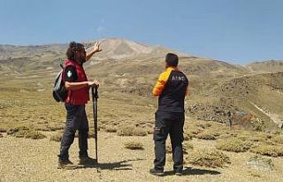 Kayıp turisti arama çalışmaları sürüyor