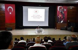 Kaymakam Ünsal başkanlığında ‘ilçe idare şube...