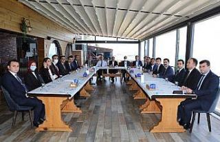 Kaymakamlara veda programı düzenlendi