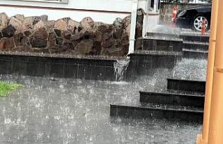 Kayseri’de dolu yağışı etkili oldu