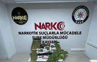 Kayseri’de uyuşturucu operasyonu