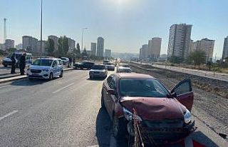 Kayseri’de zincirleme trafik kazası