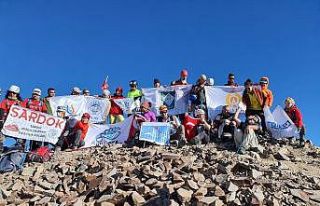 Kayserili dağcılardan 30 Ağustos için zirve tırmanışı