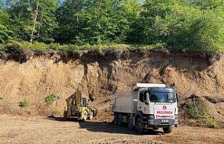 Keçiören Belediyesi sel bölgelerindeki çalışmalarına...
