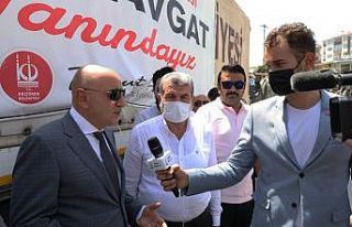 Keçiören Belediyesi’nden yangın bölgelerine...