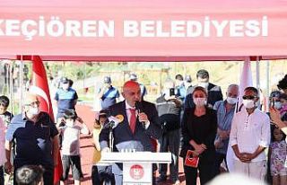 Keçiören’de devasa park hizmete açıldı