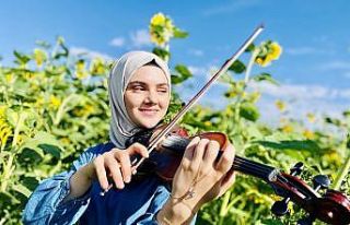 Keman yayına dokundu, tüm engelleri aşıp hayallerini...