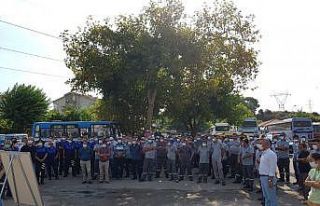 Kemer Belediyesinden personele yangın eğitimi