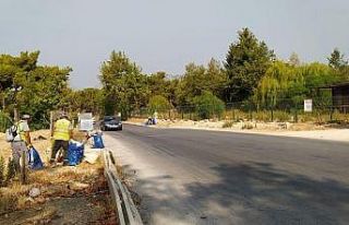 Kepez’in ormanlarında çevre temizliği