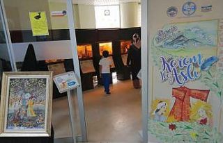 Kerem ile Aslı sergisi ilçe turunda