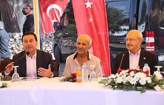 Kılıçdaroğlu, Bodrum’da yanan bölgeleri inceledi