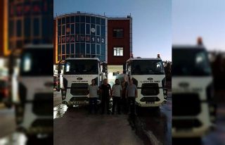 Kilis itfaiyesinden Antalya’daki yangın söndürme...