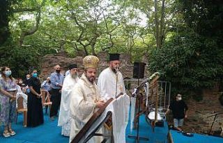 Kirazlı Manastırı’nda ayin yapıldı