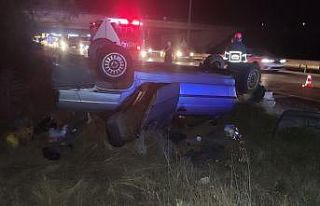 Kırıkkale’de otomobil devrildi: 6 yaralı