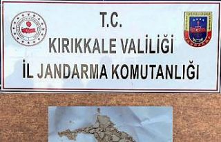 Kırıkkale’de uyuşturucu madde bulunduran 2 şüpheli...