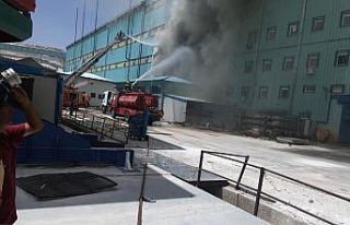 Kırka Bor İşletme Müdürlüğü’nde yangın...