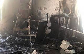 Kırklareli’nde ev yangını