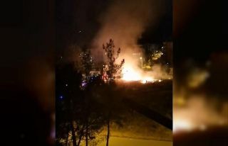 Kışlanın yanında ateş çıkaran şüpheli tutuklandı