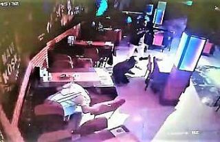 Kız arkadaşının çalıştığı gazinoyu taradı