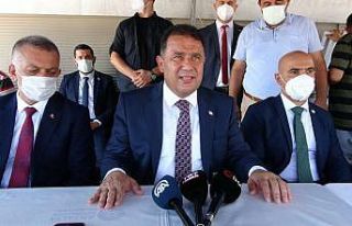 KKTC Başbakanı Ersan Saner’den Manavgat’a 17...