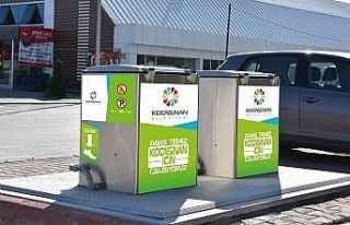 Kocasinan Belediyesi’nden konteynerlerle görsel...