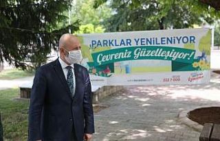 Kocasinan’da modern parklar, mutlu çocuklar
