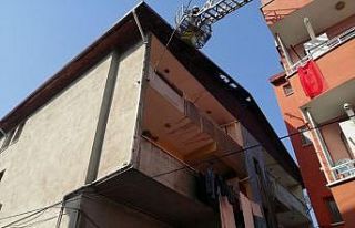 Komşunun dikkati felaketi önledi