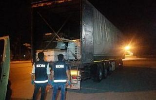Konya’da 13 milyon adet gümrük kaçağı makaron...
