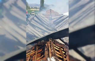 Konya’da besihanede yangın