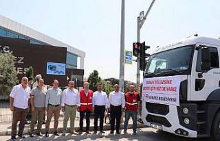 Körfez’den Manavgat’a 1 kamyon yardım malzemesi