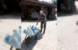 Kozluca köyünde su sıkıntısı