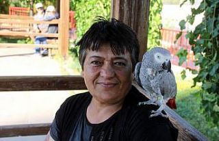 Kredi çekerek aldığı papağanını bir saniye...