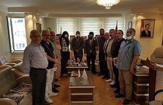 Küba Büyük Elçiliği’nden SANKON ’A ziyaret