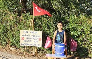 Küçük Göktürk’ten örnek davranış