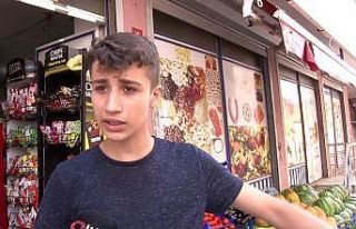 Küçükçekmece’de bebeği kurtaran genç konuştu