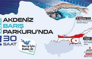 Kulaçlar, Akdeniz’in sularında barış için atılacak