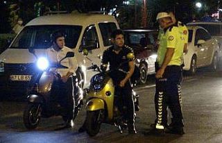 Kurallara uymayan sürücüler cezalandırıldı