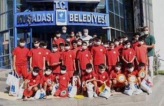 Kuşadası Belediyesi Nusaybinli çocukları misafir...