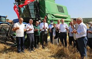 Kütahya’da arpa hasadı başladı