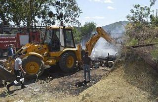 Kütahya’da ev yangını