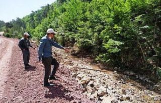 Kütahya’da selden zarar gören köyün içme suyu...