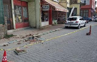 Kütahya’daki deprem anında yaşananlar kamerada