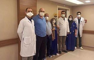 Kuzey Irak’tan geldi başarılı ameliyatla kanserden...