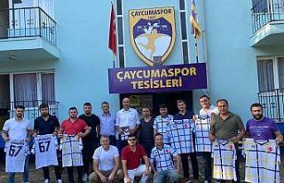 Madencilerden Çaycumaspor’a destek
