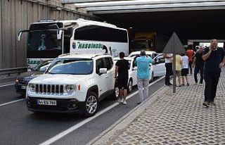 Malatya’da trafiği felç eden zincirleme kaza