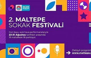 Maltepe’de 9 gün sürecek 2. Sokak Festivali 23...
