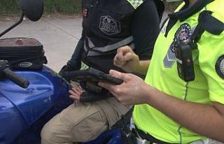 Maltepe’de trafikte motosikletlilere denetim