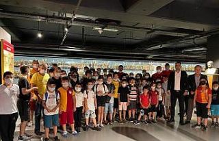 Maltepeli çocuklar Galatasaray’ın stadyumu ve...